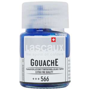 Lascaux - Lascaux Guaj Boya 16 Ml Prussian Blue No:566