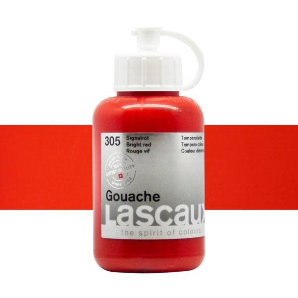 Lascaux Guaj Boya 85 Ml Bright Red No:305 - 1