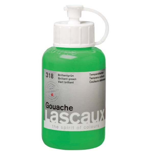 Lascaux Guaj Boya 85 Ml Brilliant Green No:318 - 1