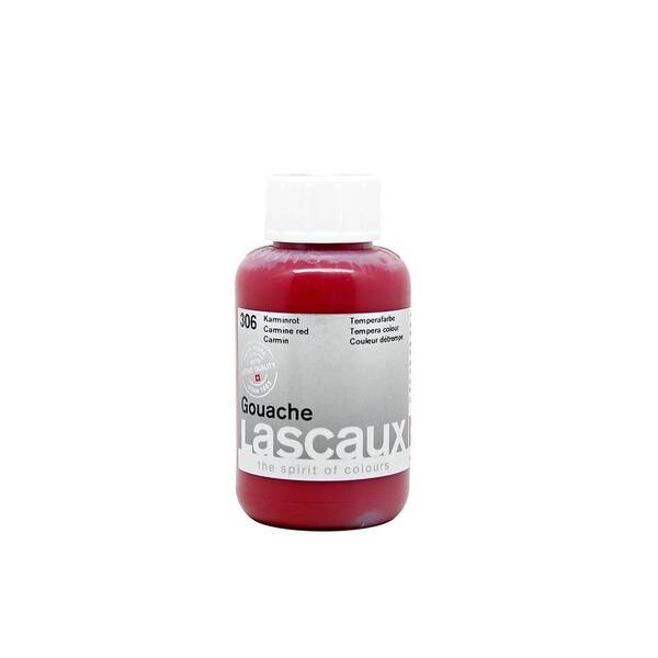 Lascaux Guaj Boya 85 Ml Carmine Red No:306 - 1