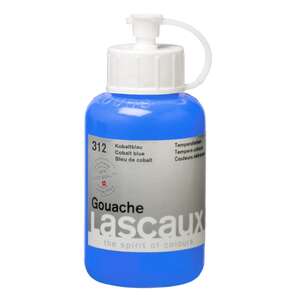 Lascaux - Lascaux Guaj Boya 85 Ml Cobalt Blue No:312