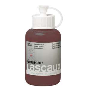 Lascaux Guaj Boya 85 Ml Deep Brown No:324 - Lascaux