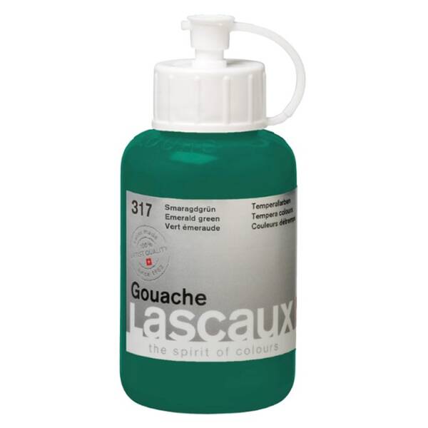 Lascaux Guaj Boya 85 Ml Emerald Green No:317 - 1