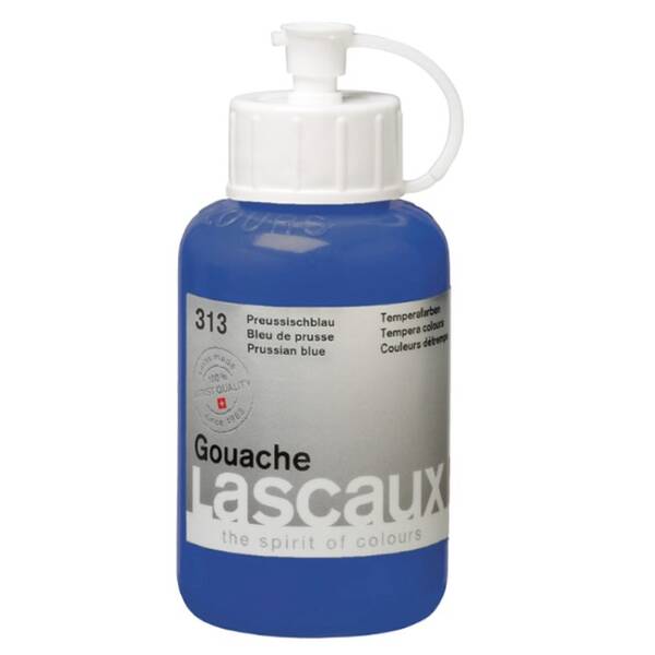 Lascaux Guaj Boya 85 Ml Prussian Blue No:313 - 1