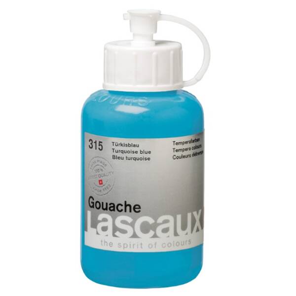 Lascaux Guaj Boya 85 Ml Turquoise Blue No:315 - 1