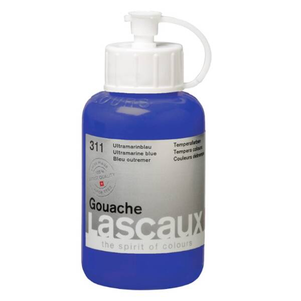 Lascaux Guaj Boya 85 Ml Ultramarine Blue No:311 - 1