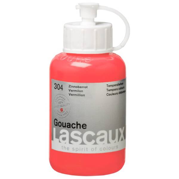 Lascaux Guaj Boya 85 Ml Vermilion No:304 - 1