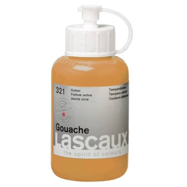 Lascaux Guaj Boya 85 Ml Yellow Ochre No:321 - 1