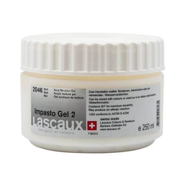 Lascaux Impasto Gel 2 250 Ml Matte - 1