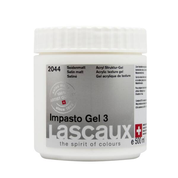 Lascaux Impasto Gel 3 500 Ml Satin Matte
