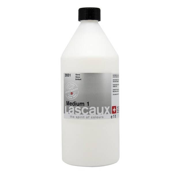 Lascaux Medium 1 1000 Ml Gloss - 1