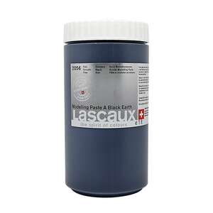 Lascaux Modelling Paste A Black Earth 1000 Ml - Lascaux