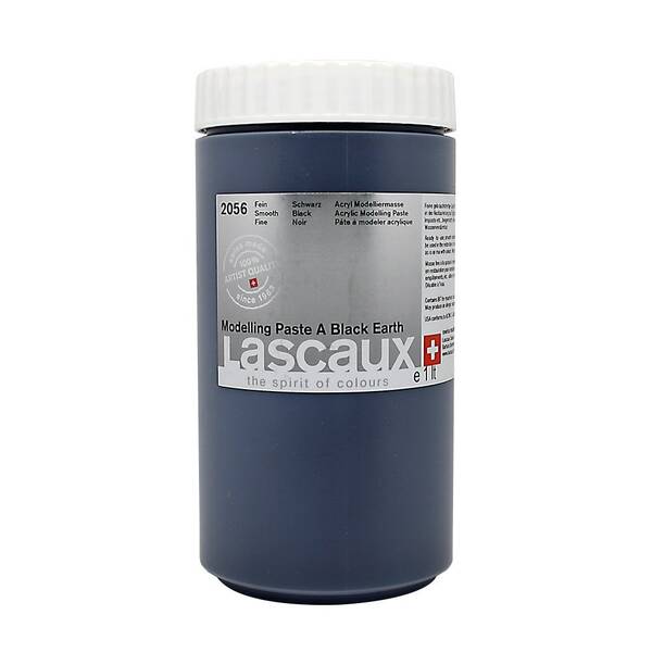 Lascaux Modelling Paste A Black Earth 1000 Ml - 1