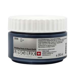 Lascaux Modelling Paste A Black Earth 250 Ml - Lascaux