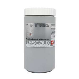 Lascaux Modelling Paste A Mineral Grey 1000 Ml - Lascaux