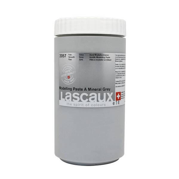 Lascaux Modelling Paste A Mineral Grey 1000 Ml - 1