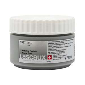 Lascaux Modelling Paste A Mineral Grey 250 Ml - Lascaux
