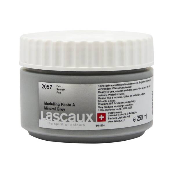 Lascaux Modelling Paste A Mineral Grey 250 Ml