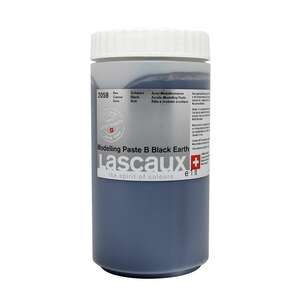 Lascaux Modelling Paste B Black Earth 1000 Ml - Lascaux