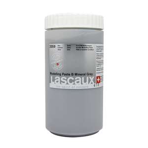 Lascaux Modelling Paste B Mineral Grey 1000 Ml - Lascaux