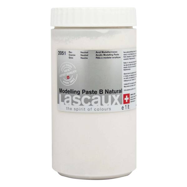 Lascaux Modelling Paste B Natural 1 Lt - 1