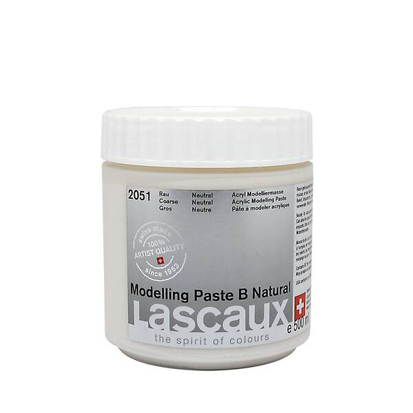 Lascaux Modelling Paste B Natural 500 Ml - 1