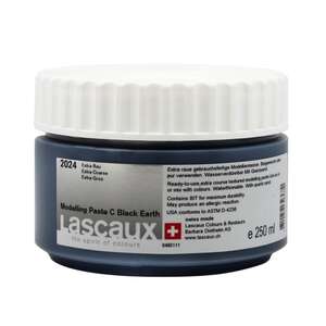 Lascaux - Lascaux Modelling Paste C Black Earth 250 Ml