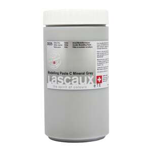 Lascaux - Lascaux Modelling Paste C Mineral Grey 1000 Ml