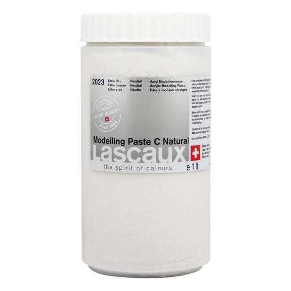 Lascaux Modelling Paste C Natural 1000 Ml - 1