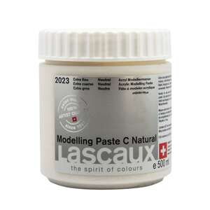 Lascaux Modelling Paste C Natural 500 Ml - Lascaux