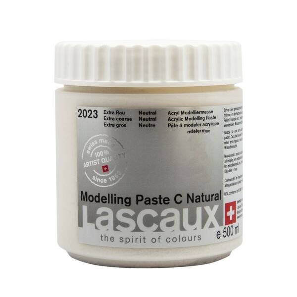 Lascaux Modelling Paste C Natural 500 Ml - 1