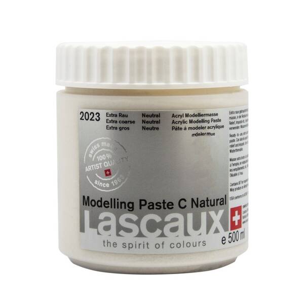 Lascaux Modelling Paste C Natural 500 Ml
