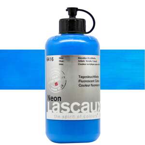 Lascaux Neon Akrilik Boya 250 Ml Blue - Lascaux