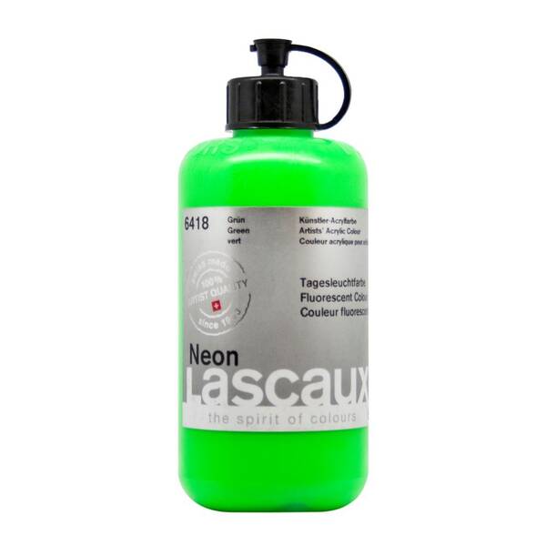 Lascaux Neon Akrilik Boya 250 Ml Green - 2