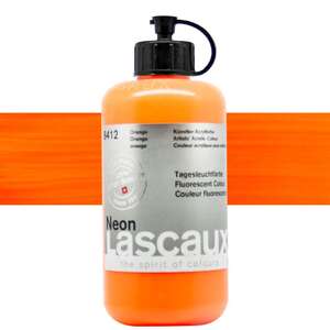 Lascaux Neon Akrilik Boya 250 Ml Orange - 1