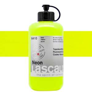 Lascaux Neon Akrilik Boya 250 Ml Yellow - 1