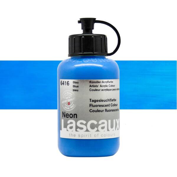 Lascaux Neon Akrilik Boya 85 Ml Blue - 1