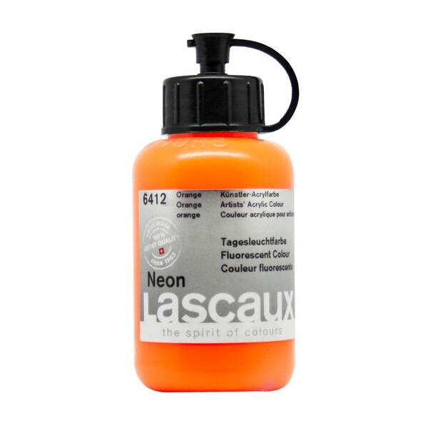 Lascaux Neon Akrilik Boya 85 Ml Orange - 2