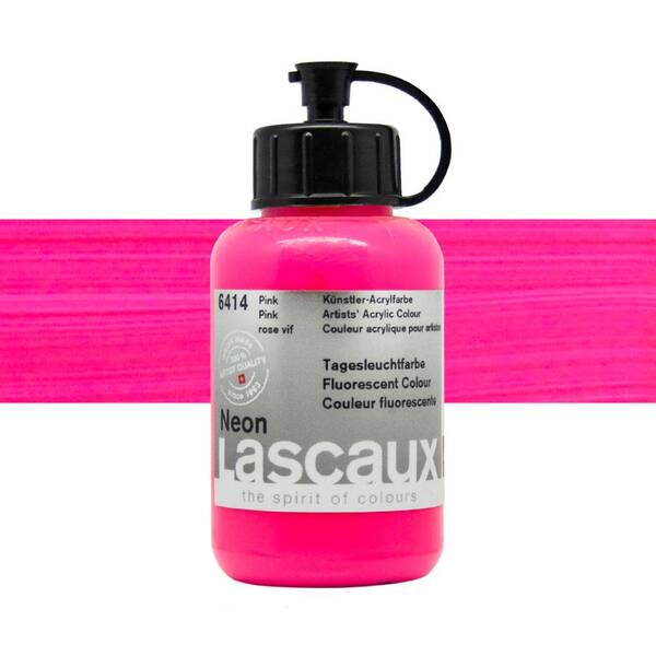 Lascaux Neon Akrilik Boya 85 Ml Pink - 1