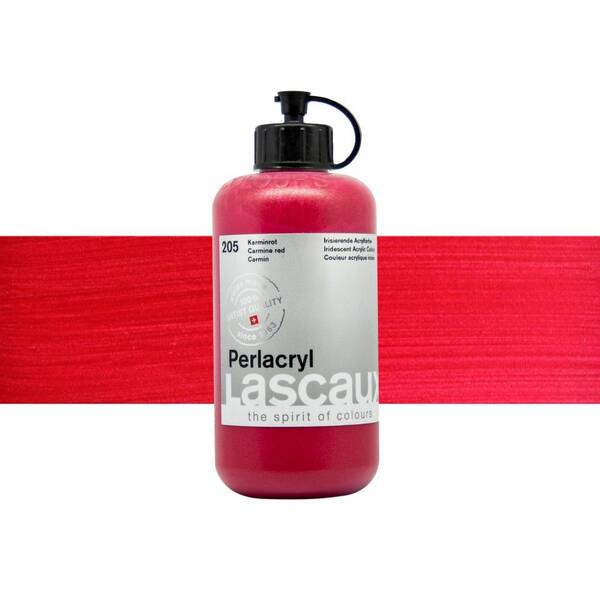 Lascaux Perlacryl Akrilik Boya 250 Ml Carmine Red 205 - 1