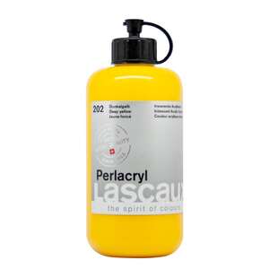 Lascaux Perlacryl Akrilik Boya 250 Ml Deep Yellow 202 - 2