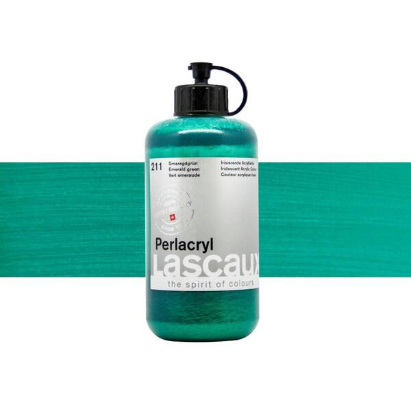 Lascaux Perlacryl Akrilik Boya 250 Ml Emerald Green 211 - 1