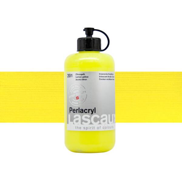 Lascaux Perlacryl Akrilik Boya 250 Ml Lemon Yellow 201 - 1