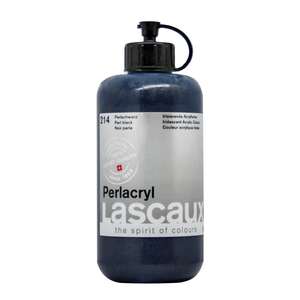 Lascaux Perlacryl Akrilik Boya 250 Ml Perl Black 214 - 2