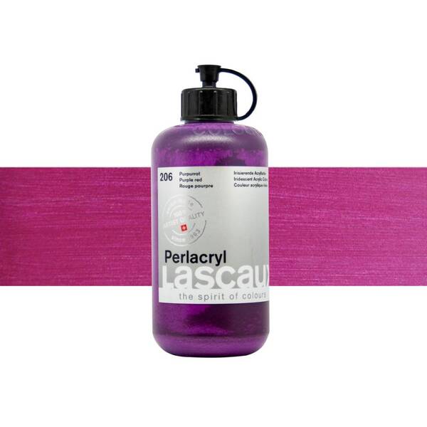 Lascaux Perlacryl Akrilik Boya 250 Ml Purple Red 206 - 1