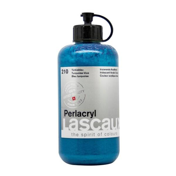 Lascaux Perlacryl Akrilik Boya 250 Ml Turquoise Blue 210 - 2