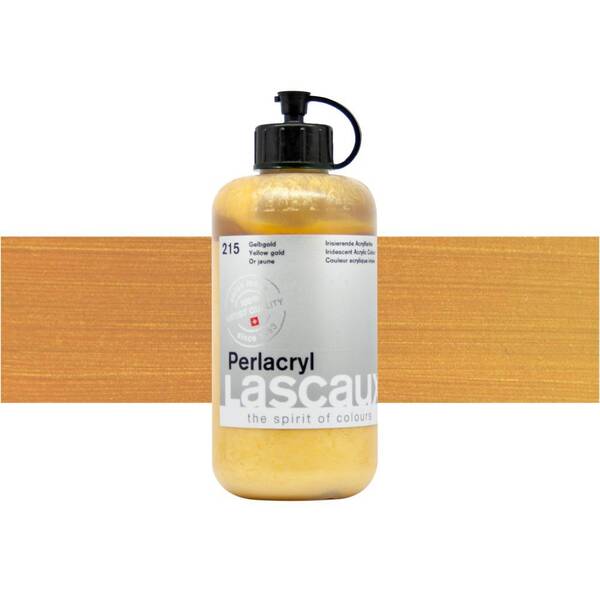 Lascaux Perlacryl Akrilik Boya 250 Ml Yellow Gold 215 - 1