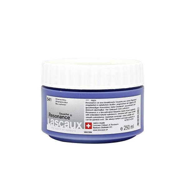 Lascaux Resonance Guaj Boya 250 Ml Ultramarine Blue No:541 - 1