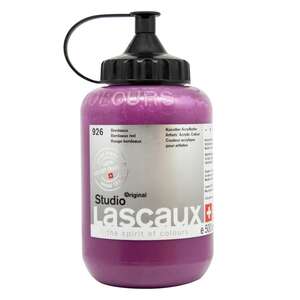 Lascaux Studio Akrilik Boya 500 Ml Bordeaux Red - 2