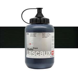 Lascaux Studio Akrilik Boya 500 Ml Carbon Black - 1